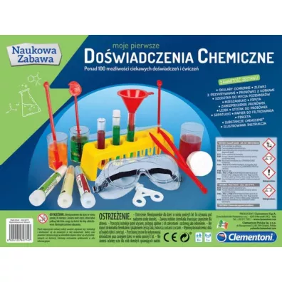 Naukowa zabawa. Moje pierwsze dowiadczenia chemiczne Clementoni