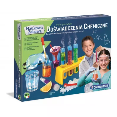 Naukowa zabawa. Moje pierwsze dowiadczenia chemiczne Clementoni