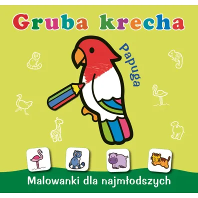 Papuga. Gruba krecha