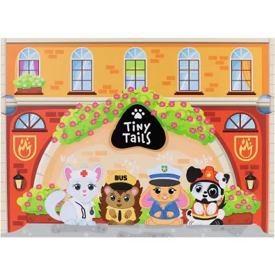 Zabawka drewniana City Tiny Tails 61816 Trefl