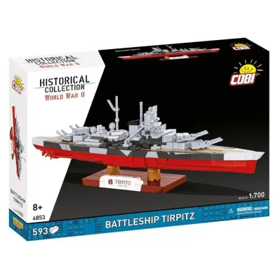 Klocki Historical Collection WWII - Battleship Tirpitz 593kl