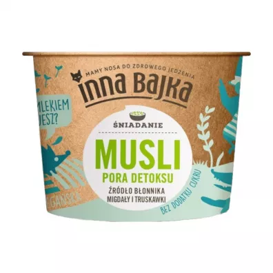 Inna Bajka Pora detoksu Musli migda�y i truskawki 60 g