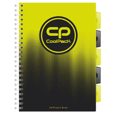 CoolPack Ko�ozeszyt A4 Gradient Lemon kratka 100 kartek