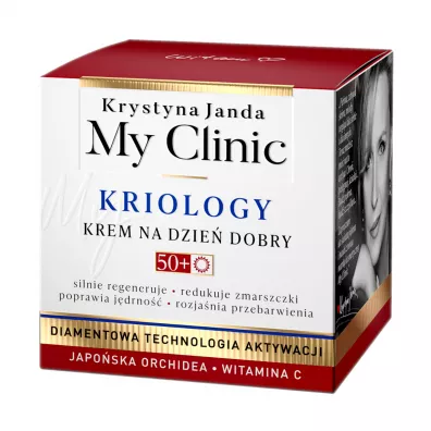 Janda Zestaw kosmetyczny Kriology 50+ My Clinic: krem na dzie + na noc + pod oczy gratis 2x 50 ml + 15 ml
