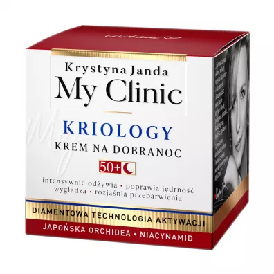 Janda Zestaw kosmetyczny Kriology 50+ My Clinic: krem na dzie + na noc + pod oczy gratis 2x 50 ml + 15 ml