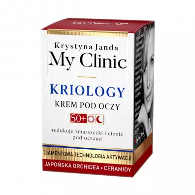 Janda Zestaw kosmetyczny Kriology 50+ My Clinic: krem na dzie + na noc + pod oczy gratis 2x 50 ml + 15 ml