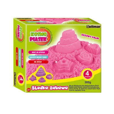 Piasek do formowania SLODKA ZABAWA AKC ROZ 300G PUD Abino