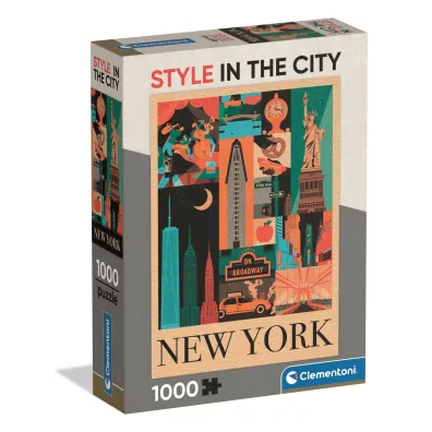 Puzzle 1000el New York CLEMENTONI 37116  CLM