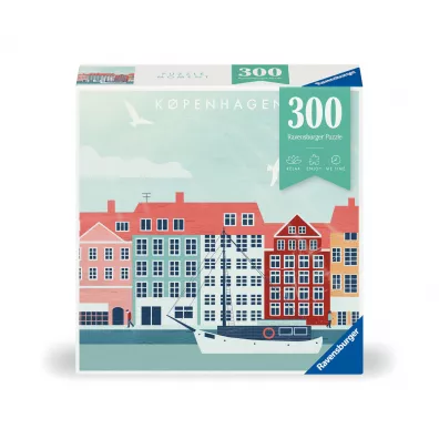 Puzzle 300 el. Moment - Kopenhaga Ravensburger
