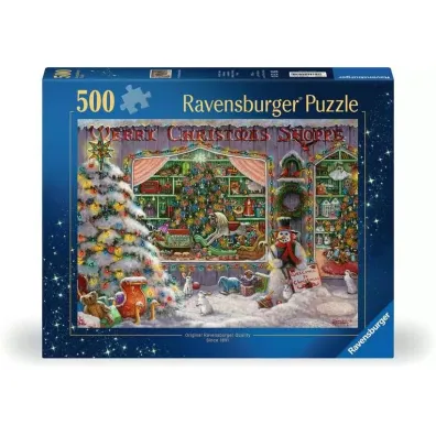 Puzzle 500 el. Sklep �wi�teczny Ravensburger