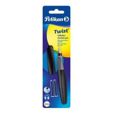 Pelikan Pi�ro wieczne Twist M Black + 2 naboje
