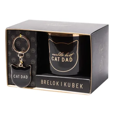 Be-Happy Gifts Kubek dla mi�o�nik�w kot�w Cat Dad