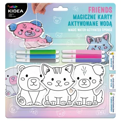 ZEST KREAT MAGICZNE KARTY FRIENDS KIDEA B/C Derform
