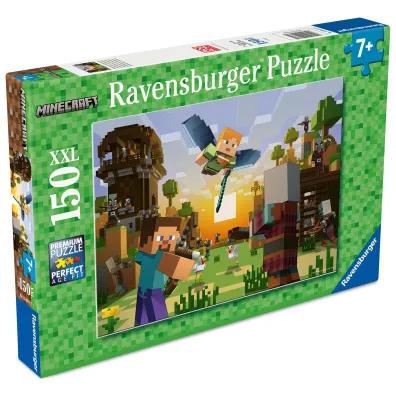Puzzle dla dzieci 150 el. XXL Minecraft Ravensburger