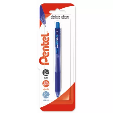 Pentel Cienkopis kulkowy EnerGel BLN105 niebieski 0.5mm