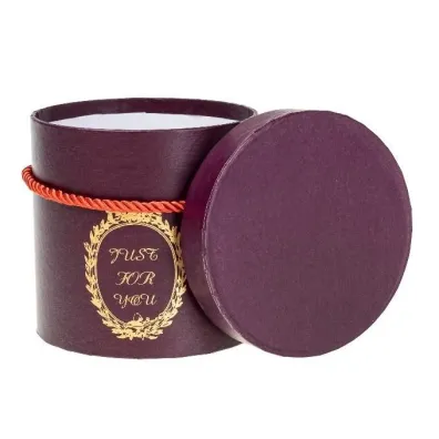 Rozette Pude�ko Flower Box purpurowy