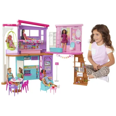 Barbie. Wakacyjny domek dla lalek Mattel