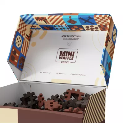 Mini Waffle Wedel 230el Fabryka Czekolady