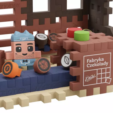 Mini Waffle Wedel 230el Fabryka Czekolady