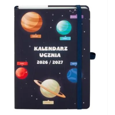 Kalendarze szkolne Kalendarz Ucznia 2026/27 B6 Kosmos