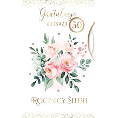 Armin Style KARNET ROCZNICA SLUBU 140X215 Z KOP AS KP-282 FO