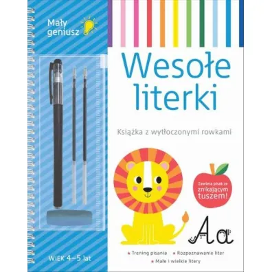 KSIAZECZKA EDUK 215X270 WESOLE LITERKI AKC AWM