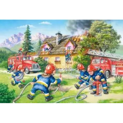 Puzzle 40 el. Stra�acy Castorland