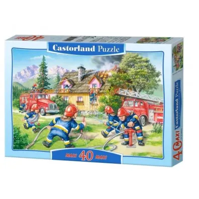 Puzzle 40 el. Stra�acy Castorland