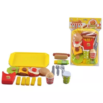 Zestaw fast food z tac Adar