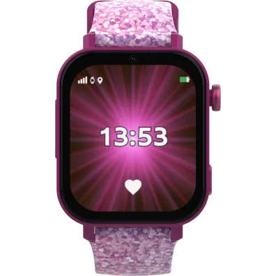 Smartwatch dla dziecka KiDiZ Chat r�owy