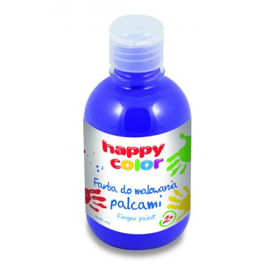 Happy Color Farba do malowania palcami 300 ml fioletowa