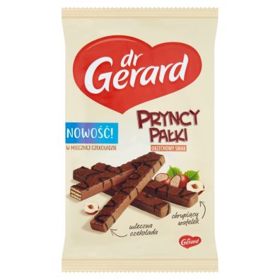 dr Gerard PryncyPaki Wafelki z kremem o smaku orzechw laskowych w czekoladzie 214 g