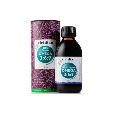 Viridian Organic omega 3:6:9 oil - suplement diety Bio