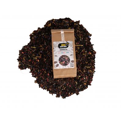 Big Nature Herbata czarna Earl Grey Kolorowa Tcza 100 g