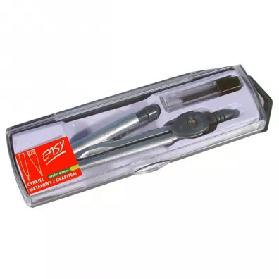 Easy Stationery Cyrkiel metalowy automatyczny