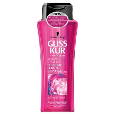 Gliss Kur Supreme Length Shampoo szampon do włosów długich 250 ml