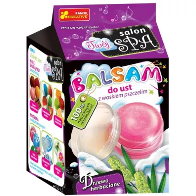 Ranok-Creative Balsam do ust z woskiem pszczel. Drzewo herbaciane
