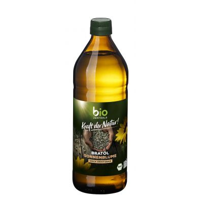 Bio-Zentrale Olej sonecznikowy do gotowania i smaenia 750 ml Bio