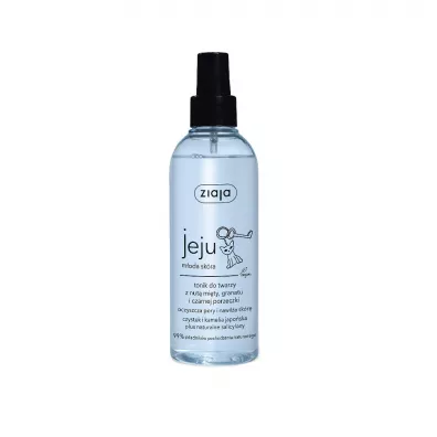 Ziaja Jeju tonik do twarzy w sprayu z nut� mi�ty granatu i czarnej porzeczki 200 ml