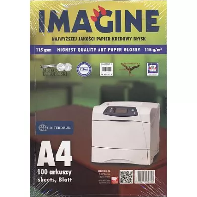 Interdruk Papier kredowy A4 100 kartek