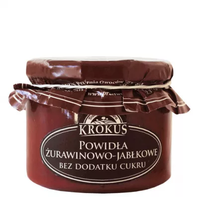 Krokus Powid�a �urawinowo-jab�kowe bez cukru 310 g