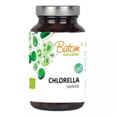 Batom Chlorella w tabletkach Suplement diety 300 tab. Bio