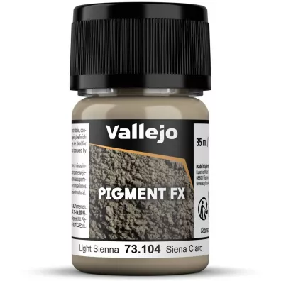 Vallejo: 73.104 - Pigment FX - Light Sienna 35ml