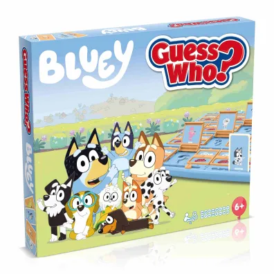 Gra Zgadnij Kto to? Bluey Winning Moves