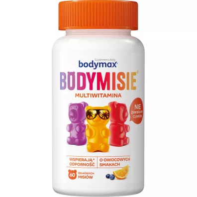 Bodymax Bodymisie elki dla dzieci suplement diety Multiwitamina 60 szt.