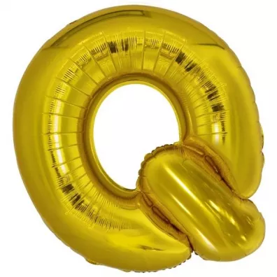Amscan Balon foliowy litera Q z�ota 72x86cm