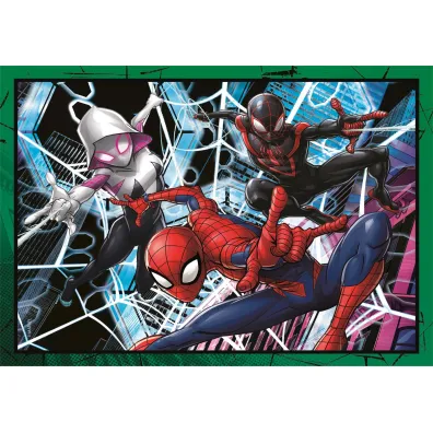 Puzzle 4w1 - SuperColor. Marvel (12+16+20+24 el.) Clementoni