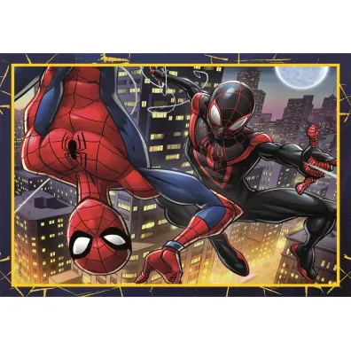 Puzzle 4w1 - SuperColor. Marvel (12+16+20+24 el.) Clementoni
