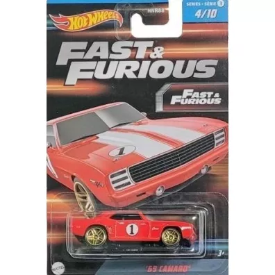Hot Wheels Auto '69 Camaro 1:64 HNT14 Mattel