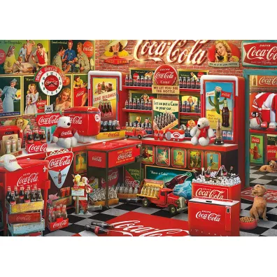 Puzzle 1000 el. Coca-Cola. Nostalgia Schmidt